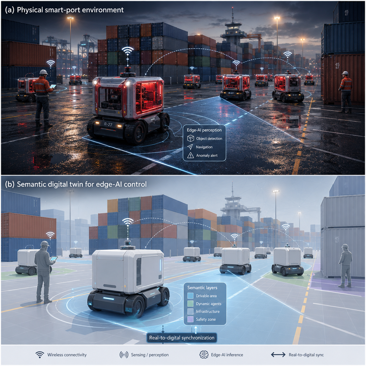Semantic map for AI-RAN and ISAC environment modeling