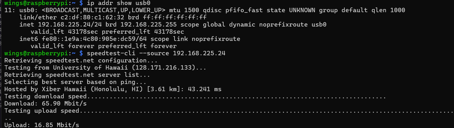 speedtest-cli
